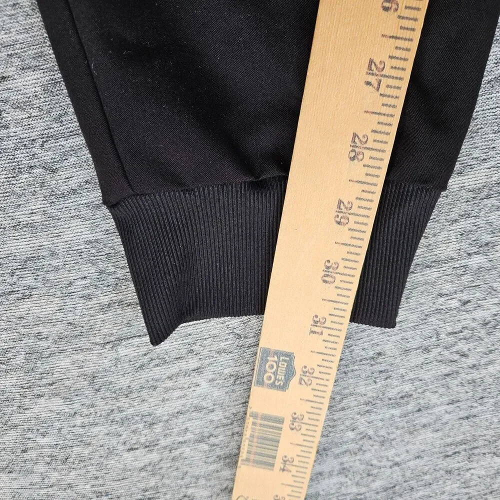Figs Men's Size S Tansen Jogger Slim-Fit Scrub Pants Black Drawstring Waist